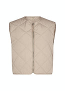 Fenya 46 Short Gilet - Camel