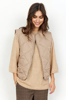 Fenya 46 Short Gilet - Camel