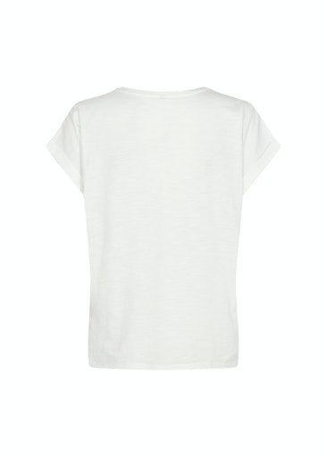 Babette Front Print T-shirt - Offwhite