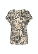 Aretha AOP T-Shirt - Cream