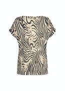 Aretha AOP T-Shirt - Cream