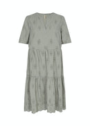 Debbie 3 Dress - Shadow Green