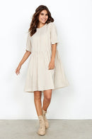 Damila 2 Dress - Desert Brown