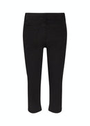 Erna 9 Crop Trouser - Black