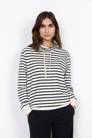 Barni Stripe Sweater - Cream