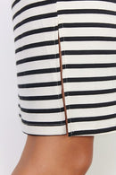 Barni 16 Stripe Dress - Cream