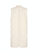 Fenya 53 Quilted Gilet - Cream