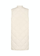 Fenya 53 Quilted Gilet - Cream