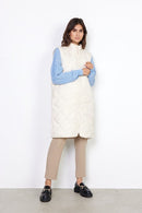 Fenya 53 Quilted Gilet - Cream