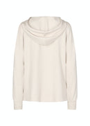 Banu Drawstring Hoodie - Cream