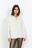 Banu Drawstring Hoodie - Cream