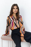 Jamilla 2 Print Blouse - Rose