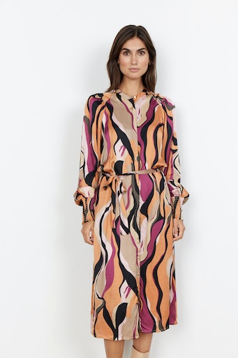 Jamilla 3 Print Dress - Rose