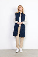 Fenya 53 Quilted Gilet - Navy
