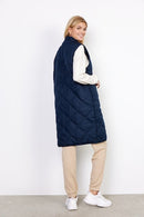 Fenya 53 Quilted Gilet - Navy