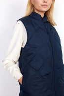 Fenya 53 Quilted Gilet - Navy