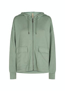Banu Drawstring Hoodie - Moss Green