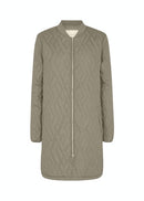 Fenya 10 Quilted Jacket - Dusky Green