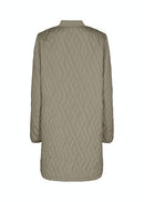 Fenya 10 Quilted Jacket - Dusky Green