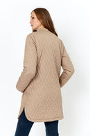 Fenya 10 Quilted Jacket - Camel