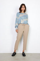 Jutta 1 Loose Fit Trouser - Camel