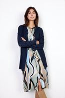 Dollie Loose Cardigan - Navy Melange