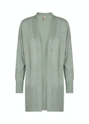Dollie Loose Cardigan - Moss Green