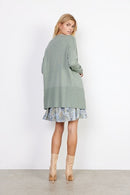 Dollie Loose Cardigan - Moss Green