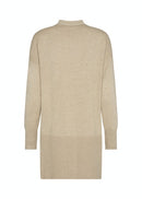 Dollie Loose Cardigan - Sand Melange