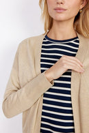 Dollie Loose Cardigan - Sand Melange