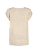 Thilde Short Sleeve T-shirt - Cream