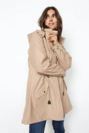 Alexa 1 Hooded Jacket - Stucco Brown