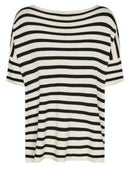Eireem Stripe 8 Jumper - Cream