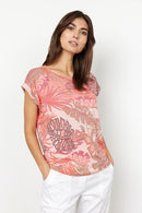 Galina 29 T-Shirt - Coral Haze