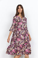 Karelia 3 Dress - Fuchsia Rose