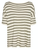 Eireem Stripe 8 Jumper - Dusky Green
