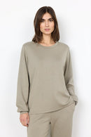 Banu 134 Blouse - Dusky Green