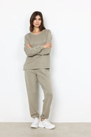 Banu 134 Blouse - Dusky Green