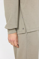 Banu 134 Blouse - Dusky Green