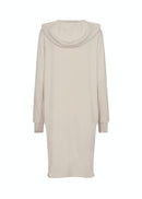 Banu 74 Hooded Dress - Cream
