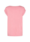 Thilde Short Sleeve T-shirt - Pale Pink