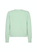 Blissa Cardigan - Frosty Green