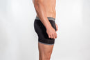 Bamboo Boxer - Black Grey Band