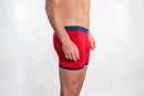 Bamboo Boxer - Red Blue Band