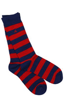 Clastripe Sock - Red