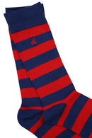 Clastripe Sock - Red