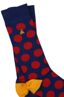 Polkadot Socks - Red