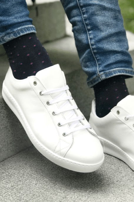 Spot Socks - Pink