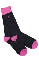 Spot Socks - Pink