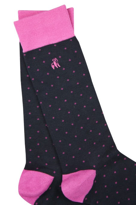 Spot Socks - Pink